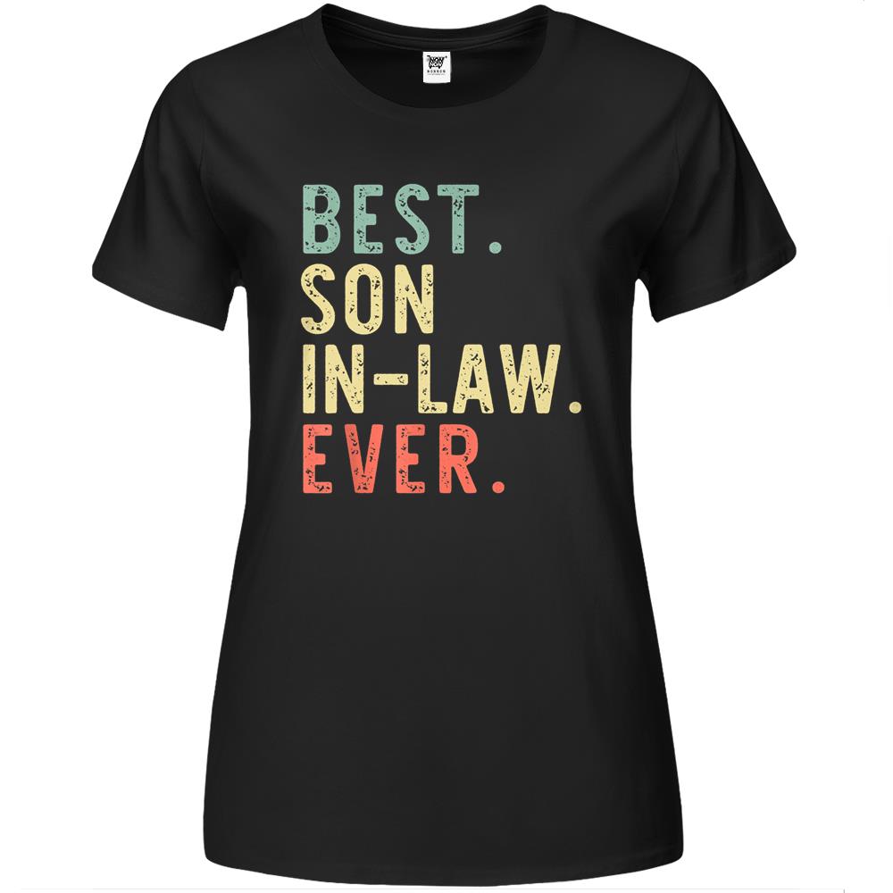 Best Son-in-law Ever Funny Cool Vintage Premium Womens Tshirts