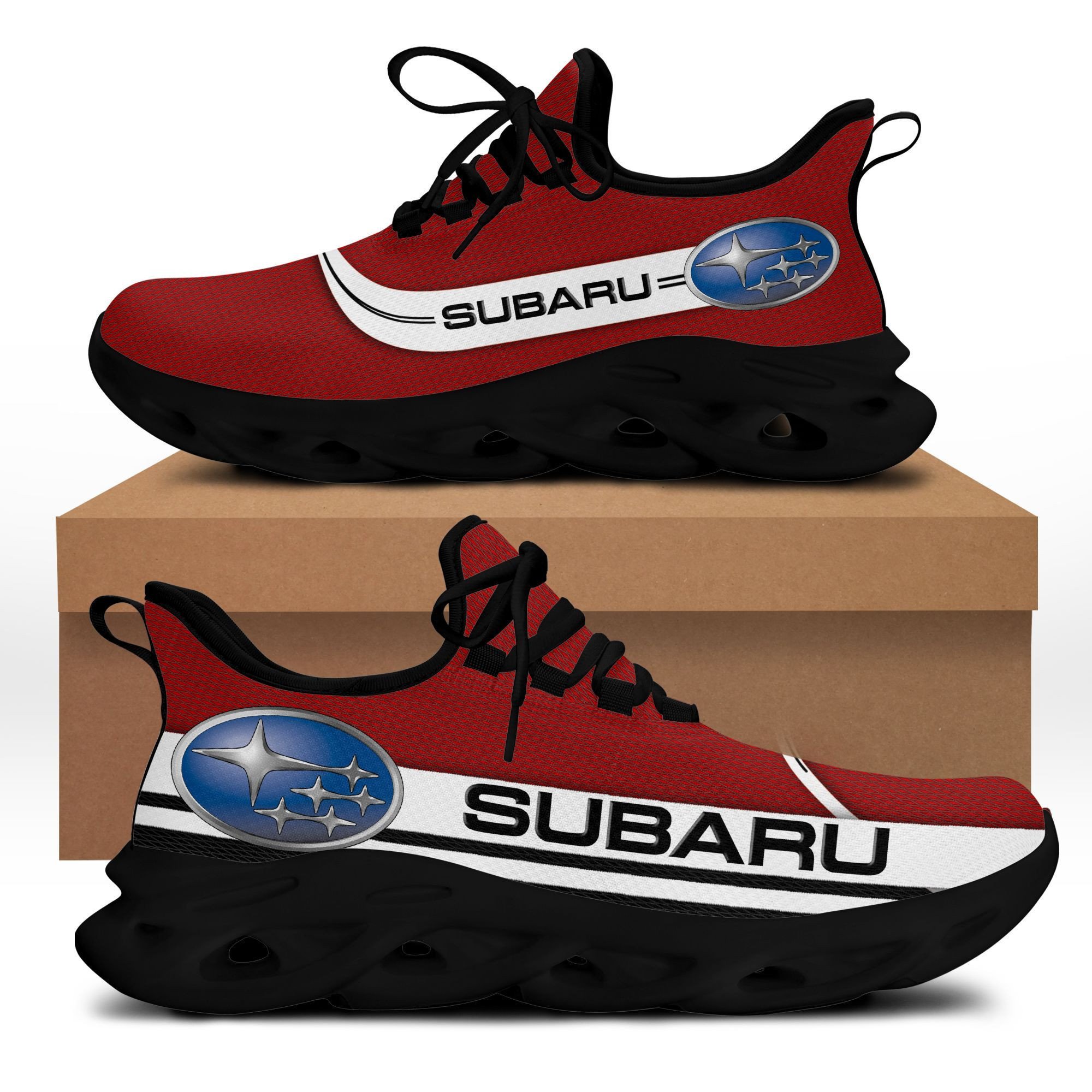 Subaru Bs Running Shoes Ver 4 (Red)