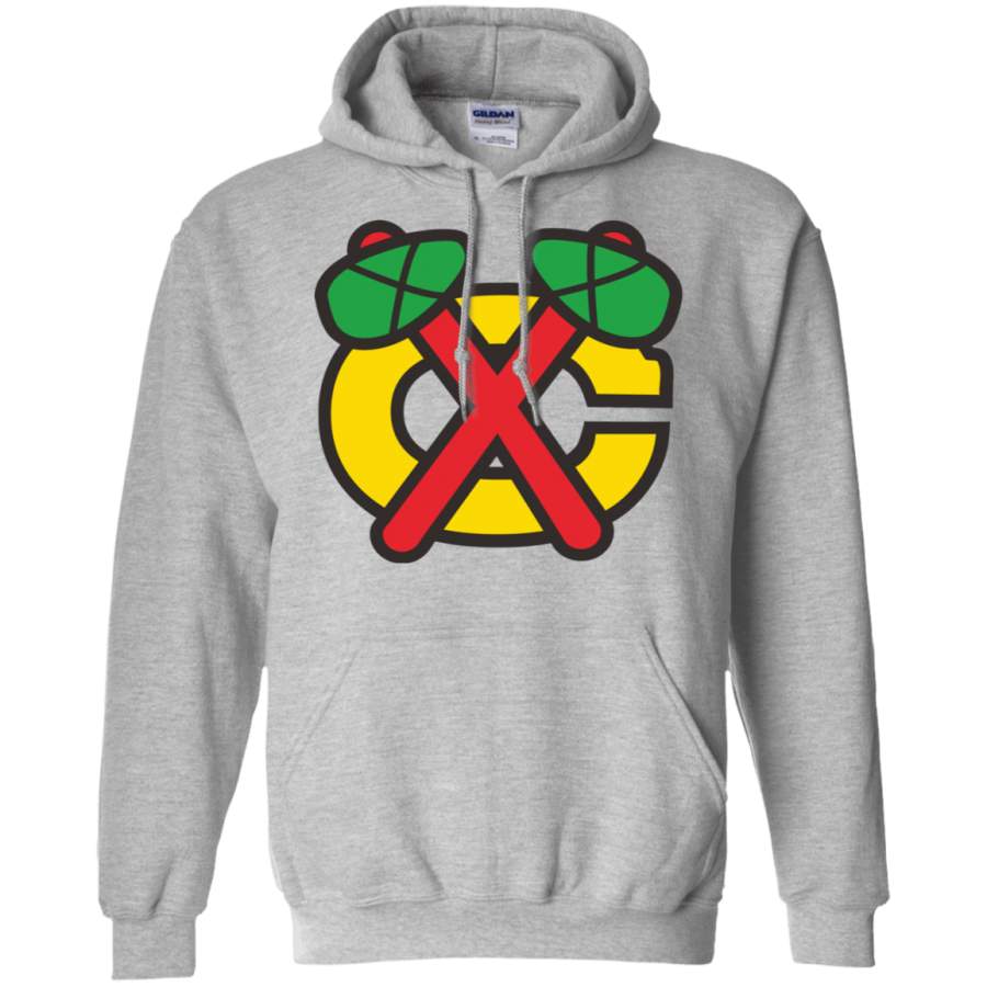 Chicago Blackhawks Ice Hockey Pullover Hoodie Unisex 3D All Over Print