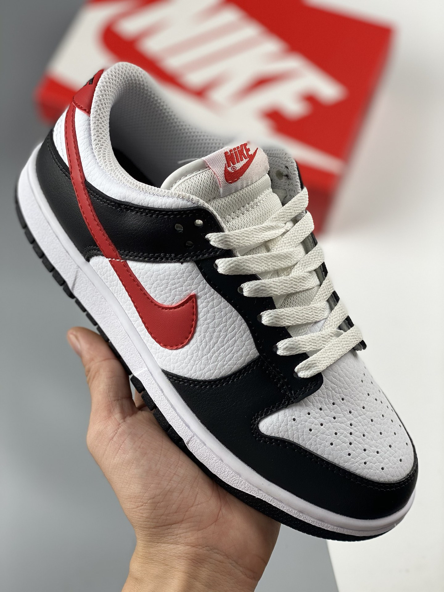 Nike Dunk Low Panda Black White Red FB3354-001 5339450