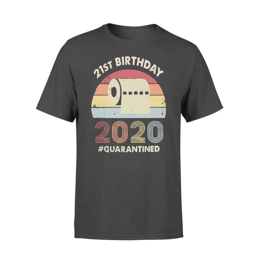 21St Birthday 2020 Quarantine Vintage T-shirt