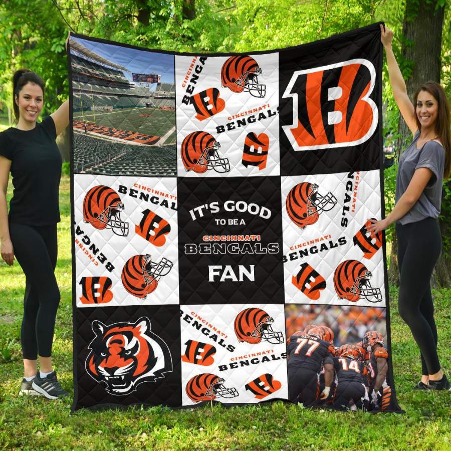 It’s Good To Be A Cincinnati Bengals Fan Quilt