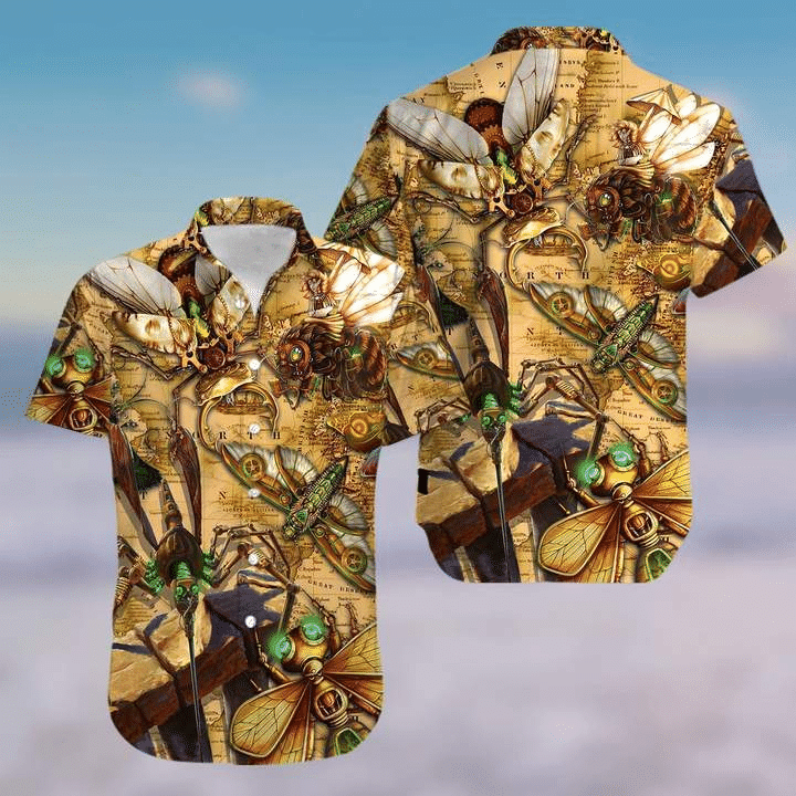 Waybackapparel Aloha Hawaii Shirts Bug Whisperer 3D Hawaiian Shirt