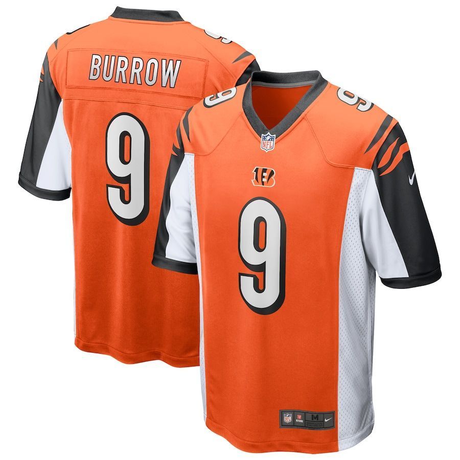 Cincinnati Bengals Joe Burrow 2020 NFL Draft First Round Pick Game Jersey