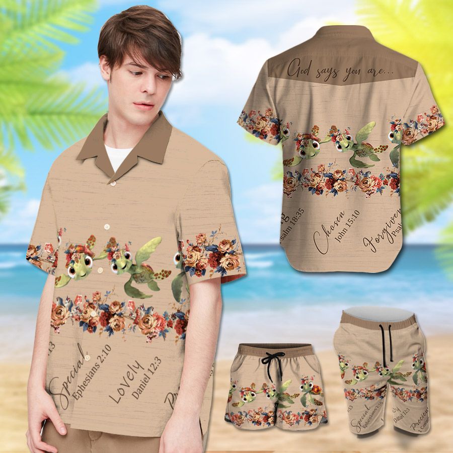 Turtle God Says Hawaii Shirt 227 Ha37819