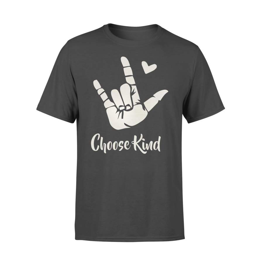 Choose Kind Sign Language T-shirt