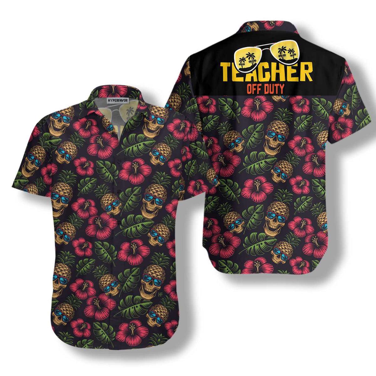 Teacher Off Duty Aloha Hawaii Shirt For Men Women Ha58156