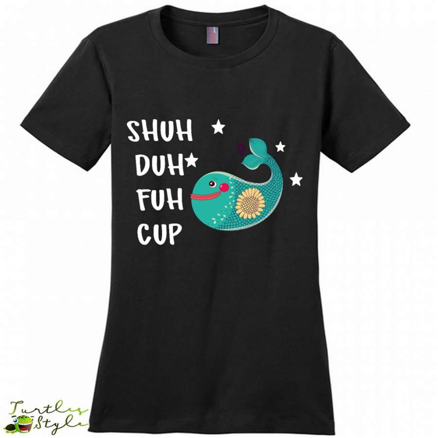 Shuh Duh Fuh Cup, Floral Shark – District Made Women Shirt