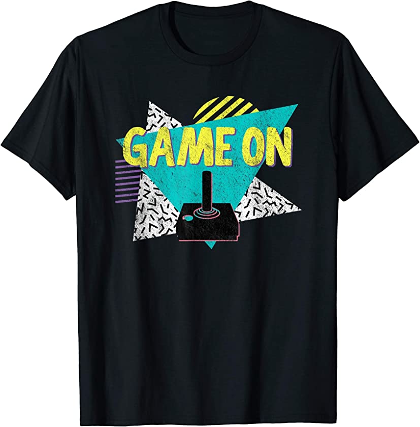 70s or 80s Retro Vintage Video Game T-Shirt