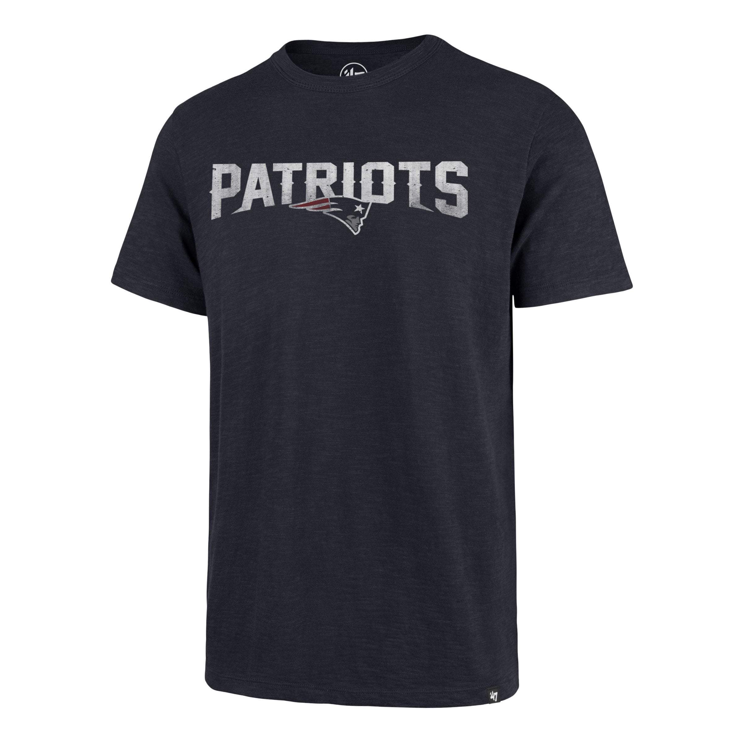 New England Patriots Grit Wordmark  Scrum Tee/Unisex Tee/3Xl