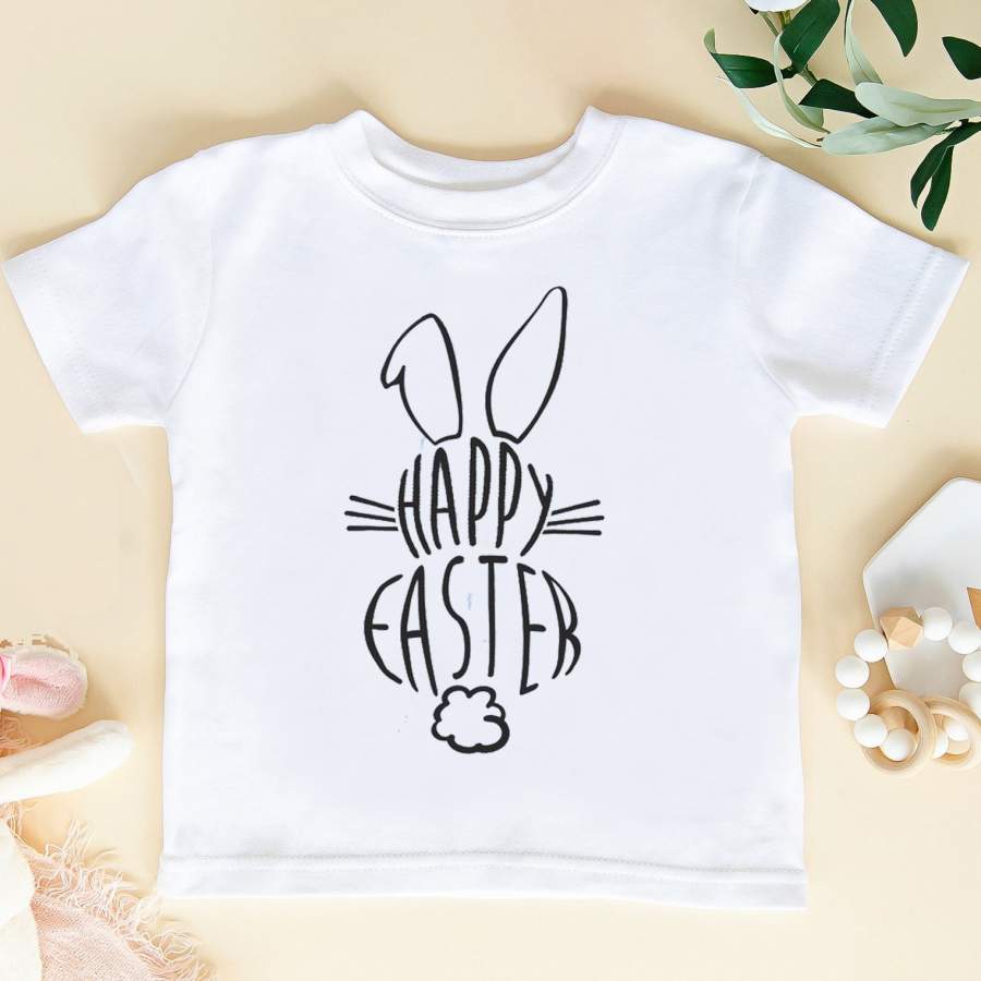 Bunny ears happy easter shirt GST