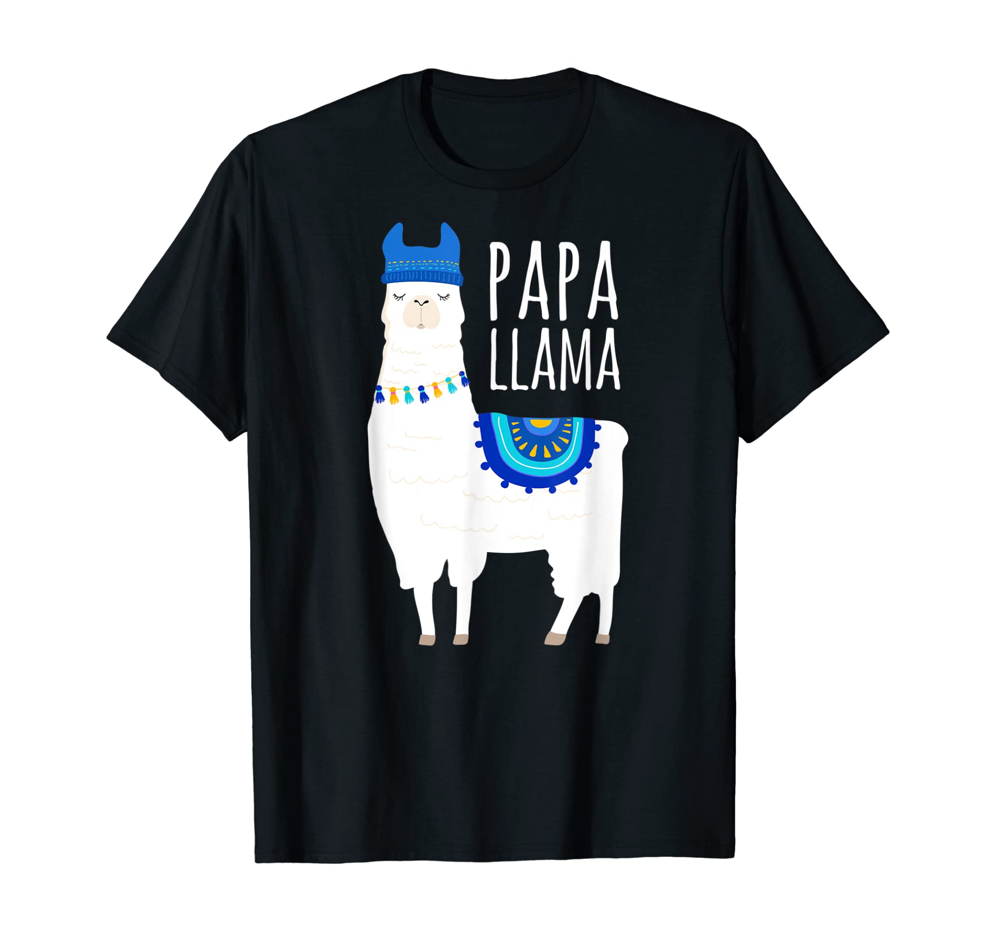 Mens Papa Llama t shirts for Men T-Shirt