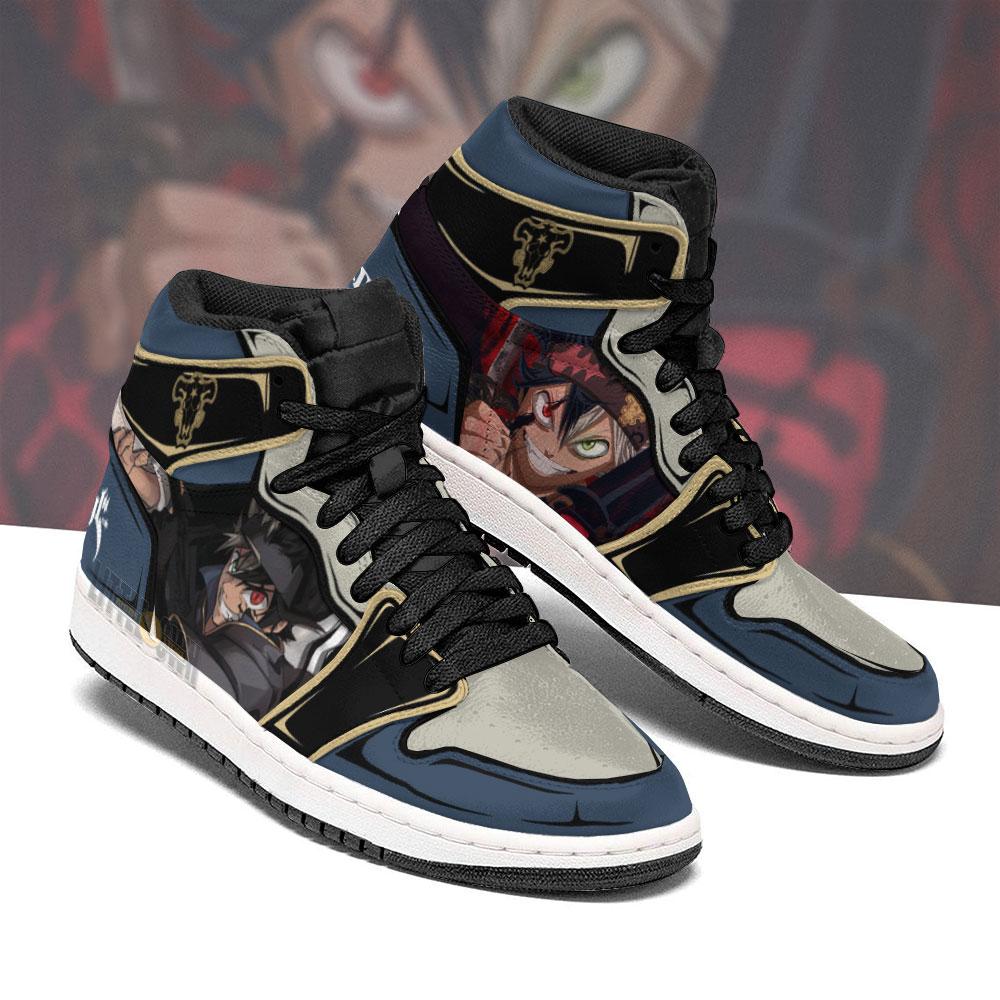 Asta Jd Sneakers Custom Black Clover Anime Shoes – Katheri Store