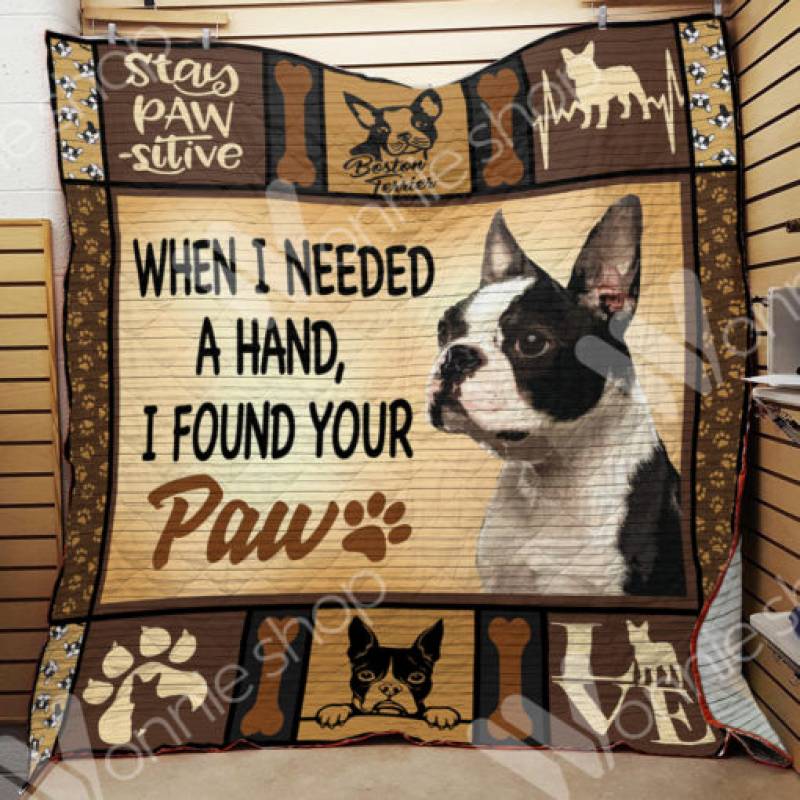 Boston Terrier Dog Blanket NOV1403 67O49