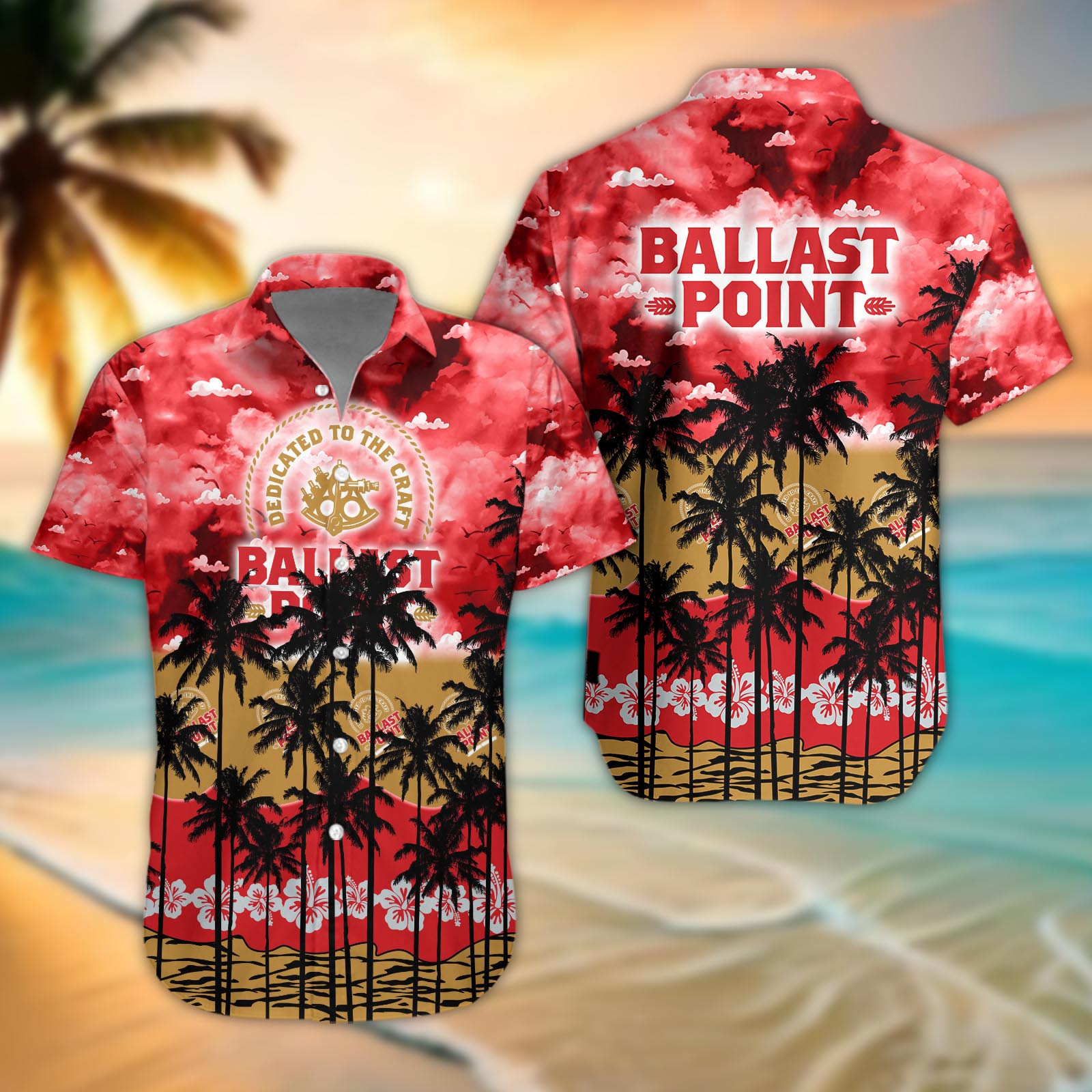 Ballast Point Brewing Company Aloha Shirt