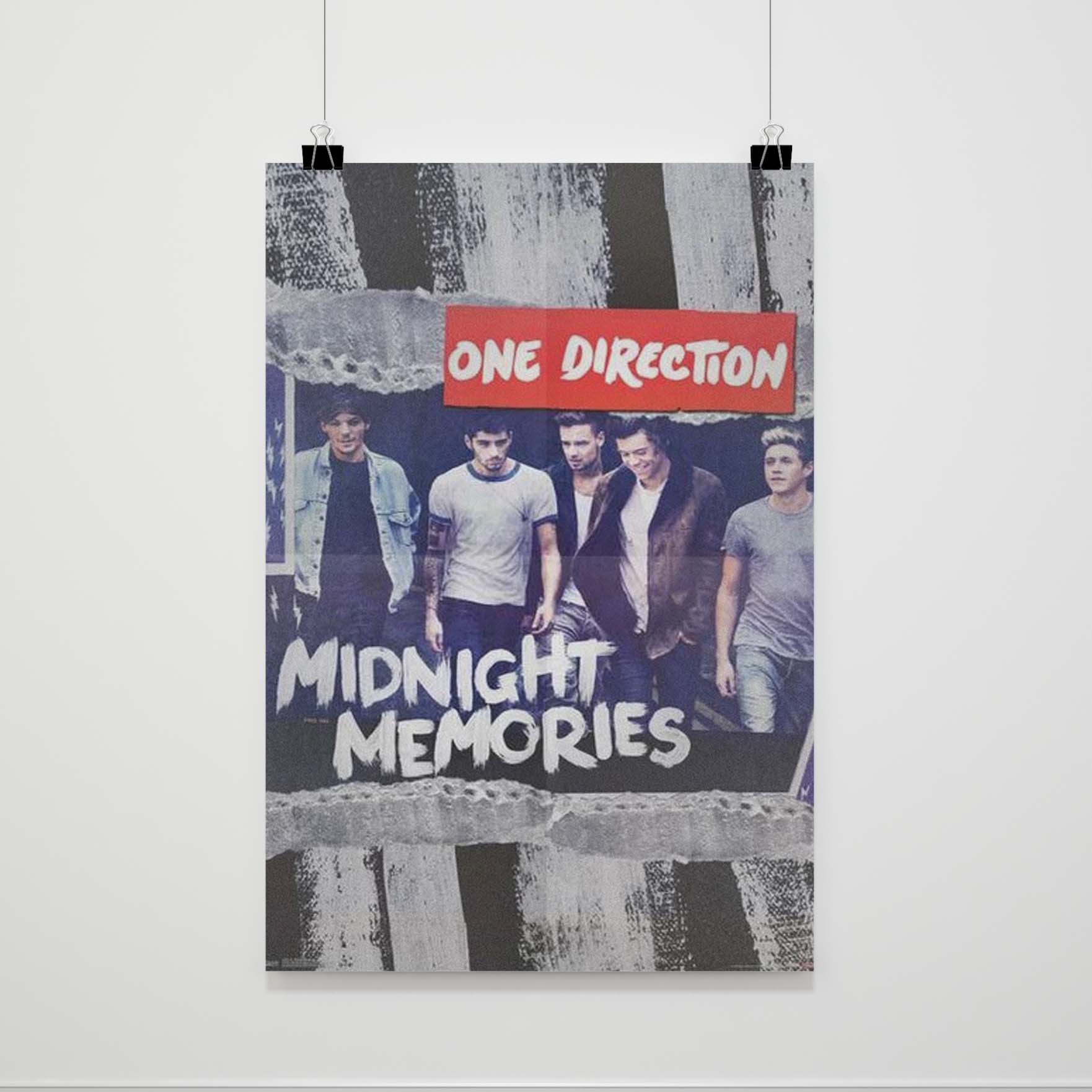 One Direction 1D Midnight Memories Poster - Poster Art Design