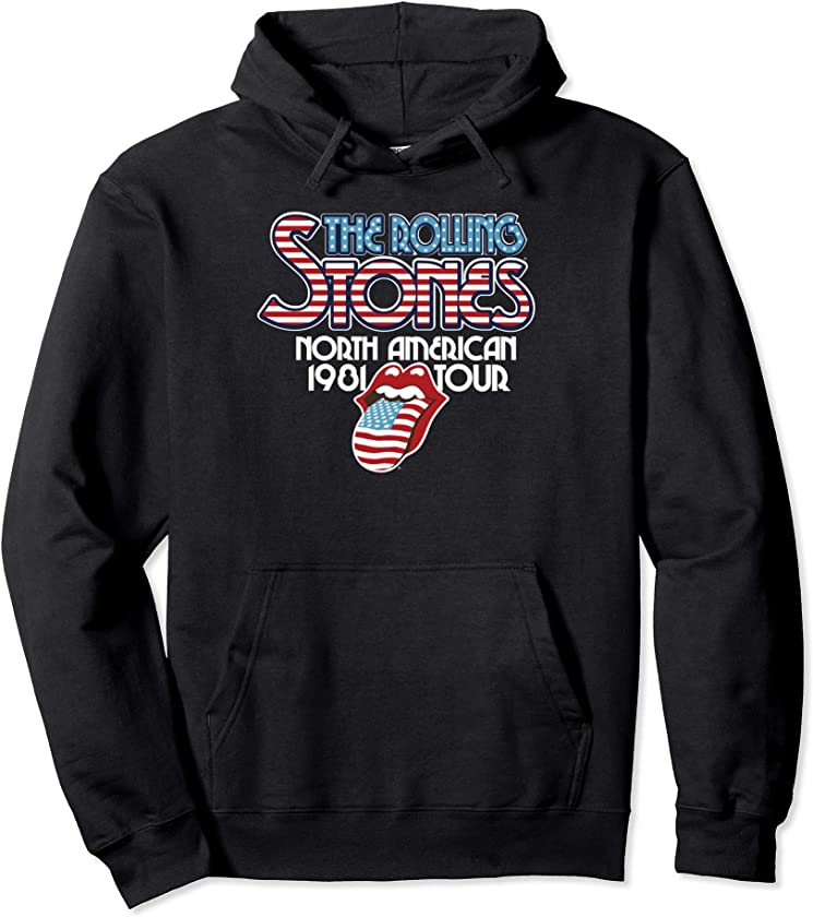 The Rolling Stones American Tour 81 Hoodie Pullover Hoodie