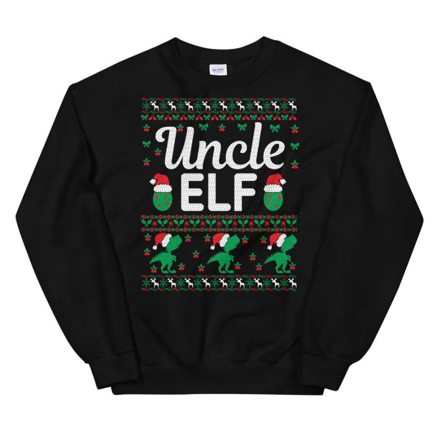 Uncle Elf Christmas Ugly Sweater Party Unisex Sweatshirt