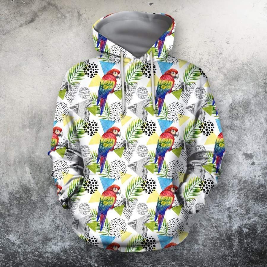 All Over Printing Beautiful Scarlet Macaw Shirt