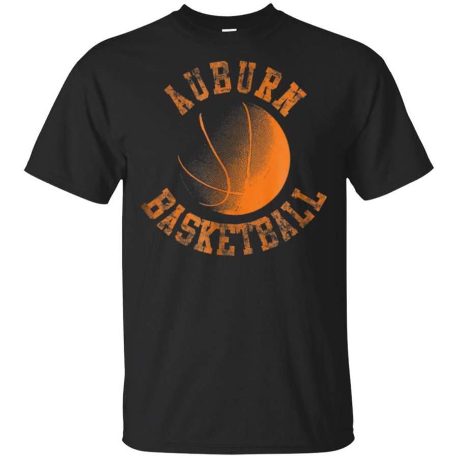 Vintage Auburn Basketball Shirt on Blue, Black or Grey