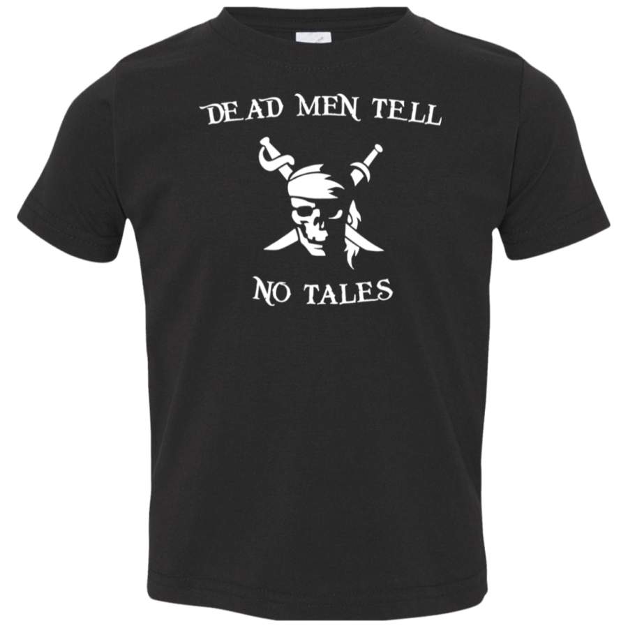 AGR Dead Men Tell No Tales Toddler Jersey T-Shirt