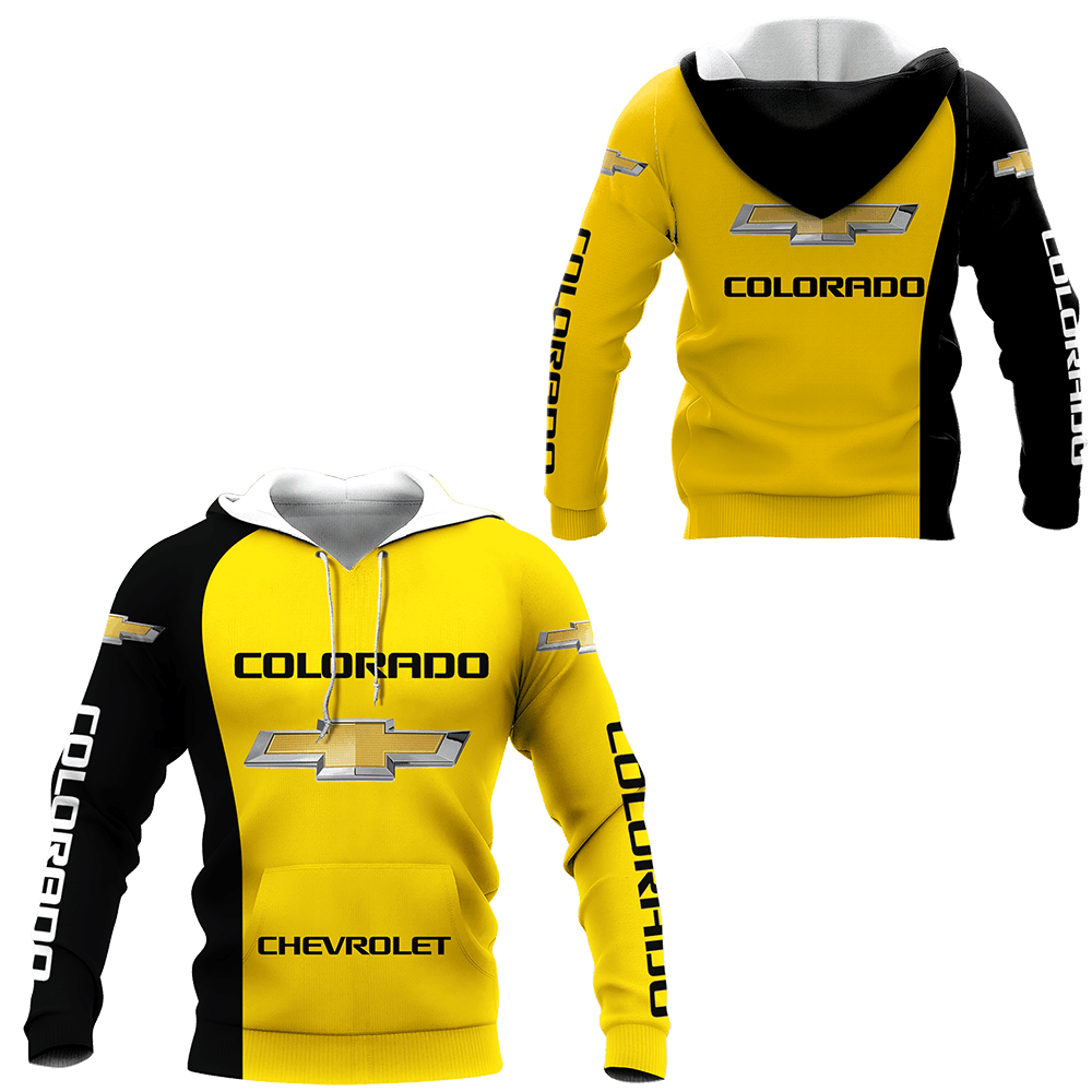 3D All Over Printed Chevrolet Colorado TTT-VA Shirts Ver 1 (Yellow)