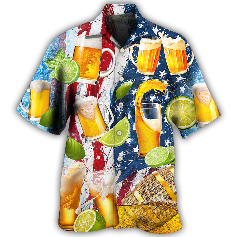 Beer Independence Day Hawaii Shirt Ha74307