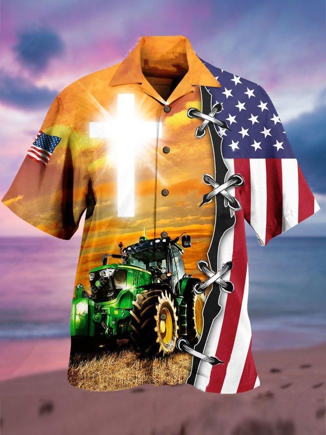 Vintage Usa Farmer Hawaii Shirt For Men And Women Ha67051