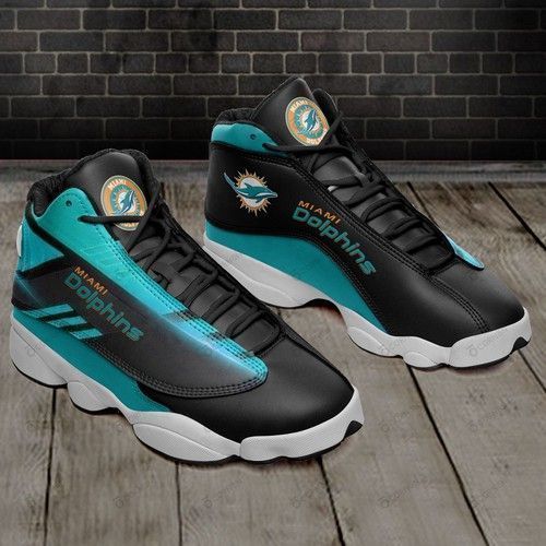 Miami Dolphins Air Jd13 Sneakers 424