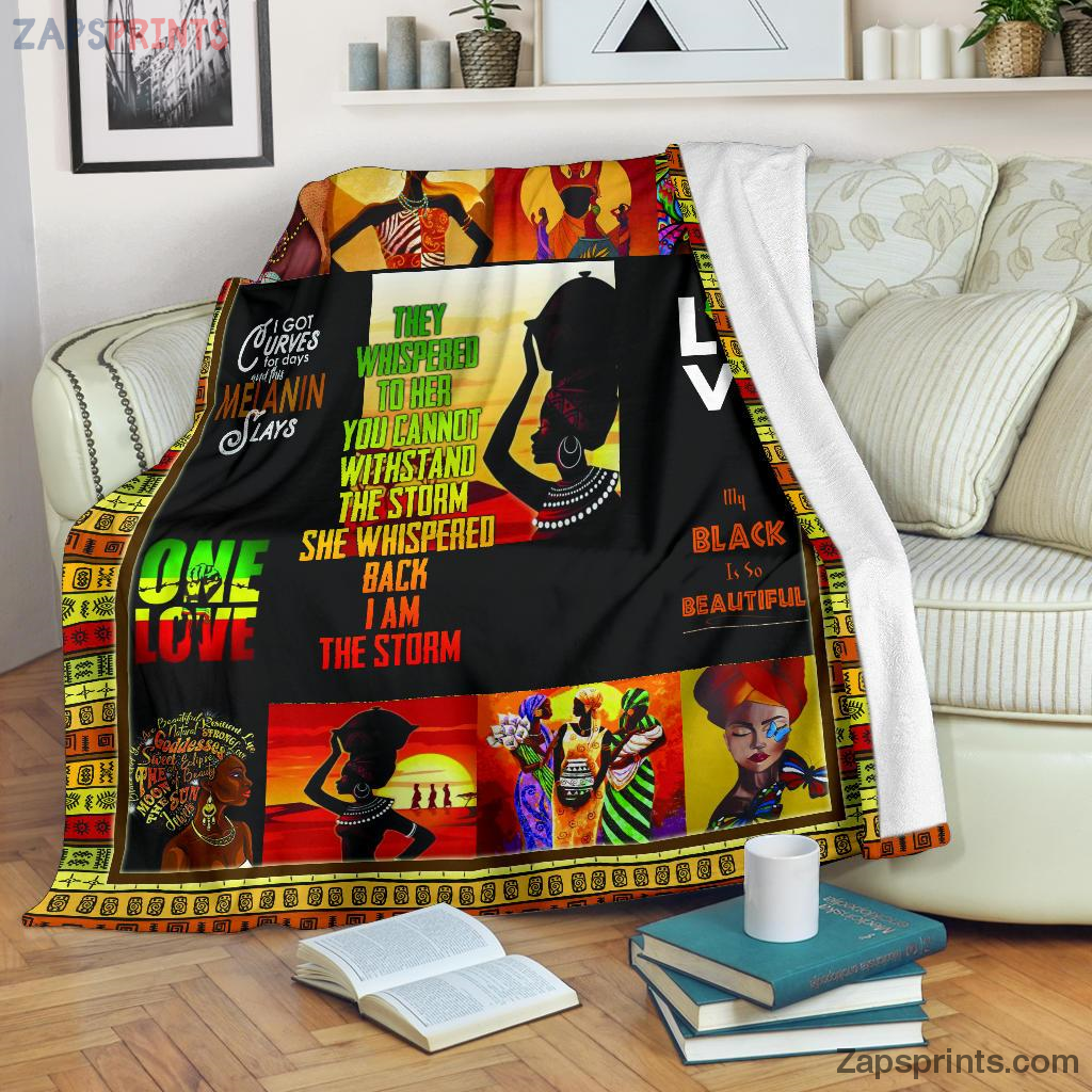 The Beauty Of African Culture – African Culture Blanket – African Culture And Traditions Fleece Blanket