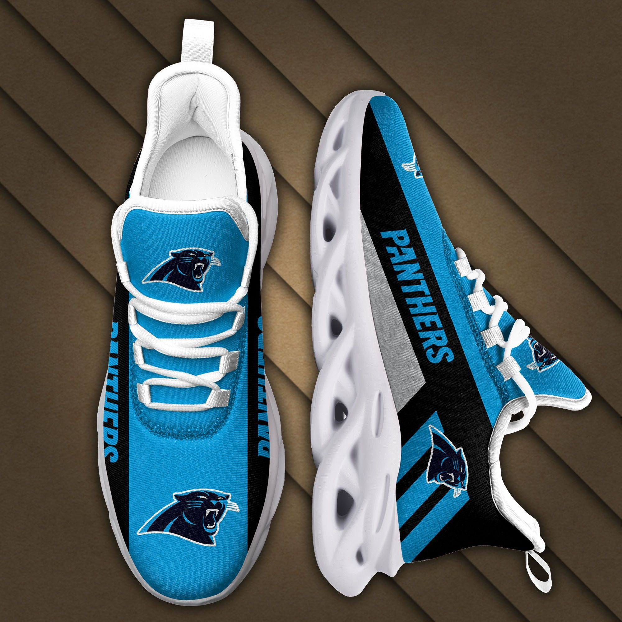 Carolina Panthers Max Soul Sneakers Running Sports Shoes For Men Women