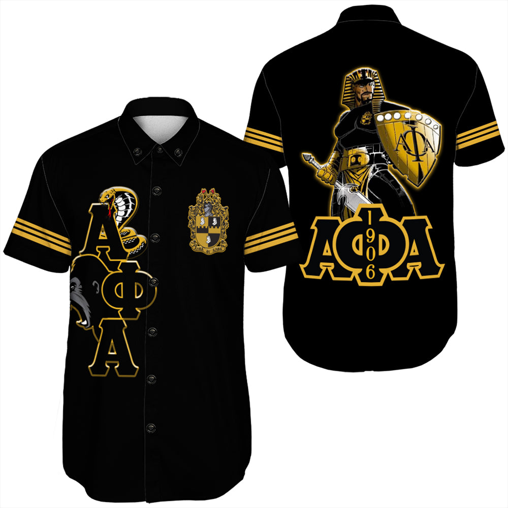 Alpha Phi Alpha Sphinx Short Sleeve Shirt T09