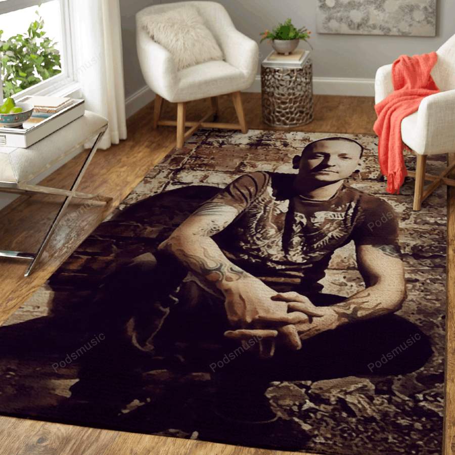 Linkin Park 143 – Music Art For Fans Area Rug Living Room Carpet Floor Decor