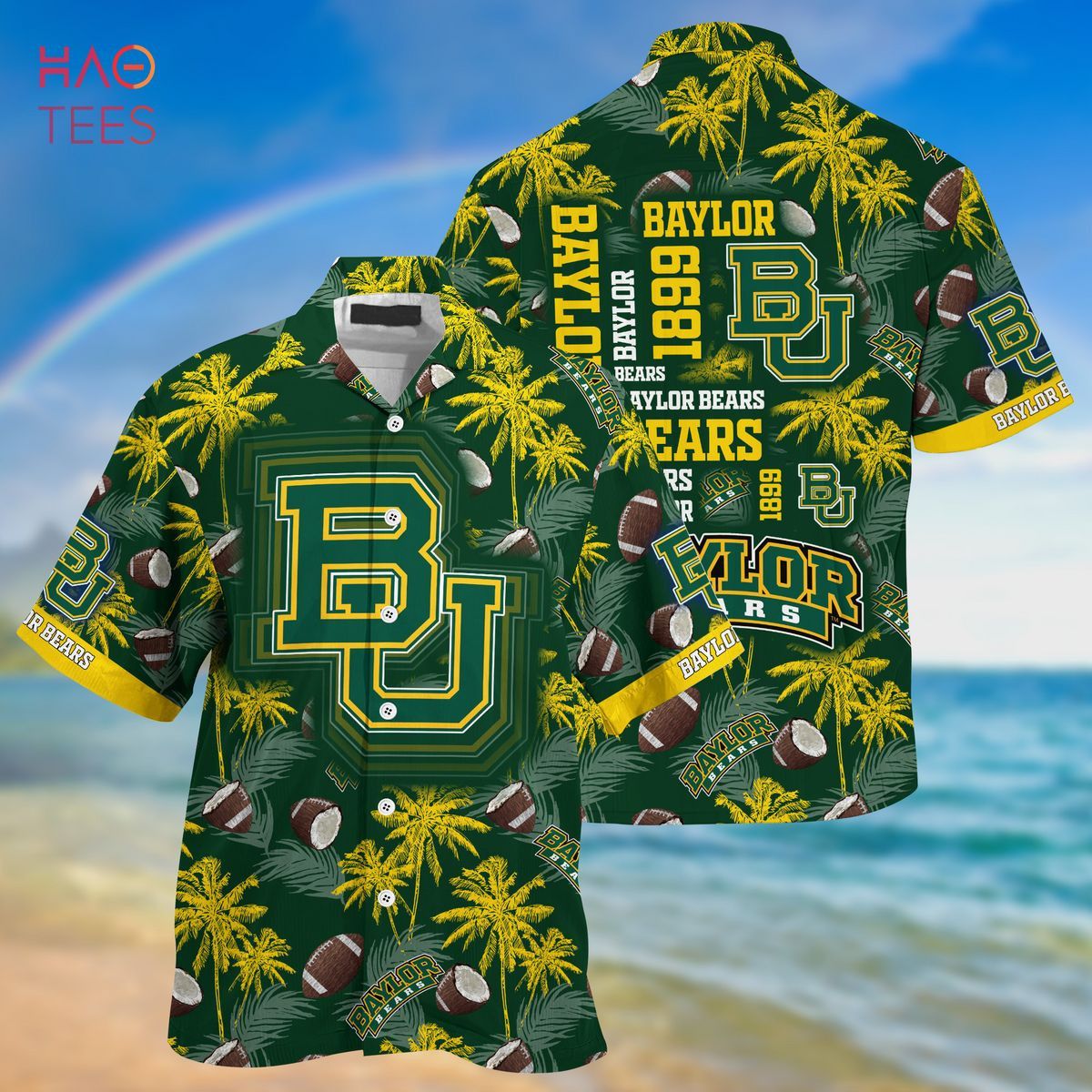 Baylor Bears Trendy Hawaiian Shirt Aloha Shirt Fvj