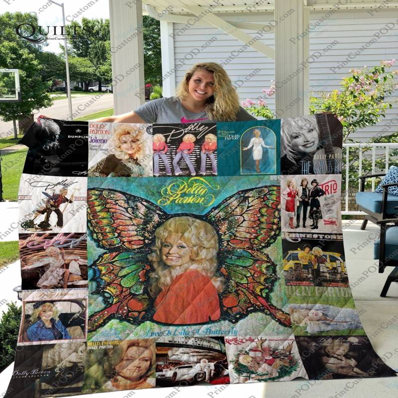 Dolly Parton Quilt Blanket 01