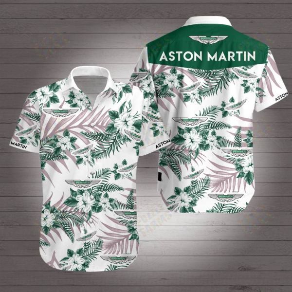 Astom Martin Hawaiian Shirt