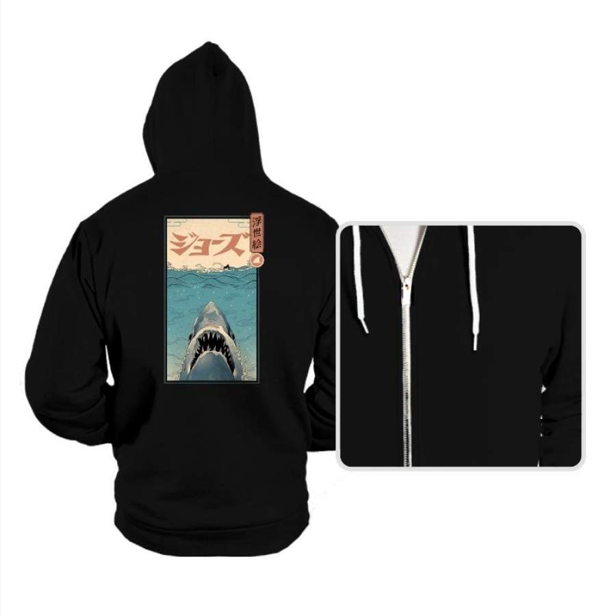 Shark Ukiyo-e – Hoodies