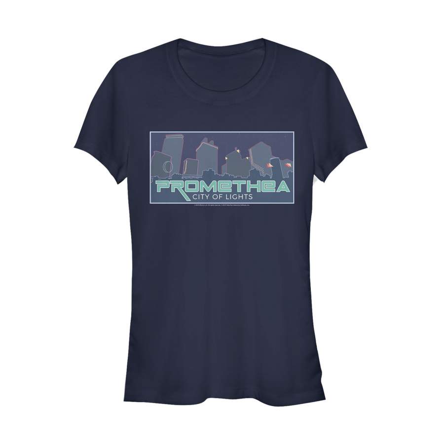 Borderlands 3 Junior’s Promethea City of Lights  T Shirt