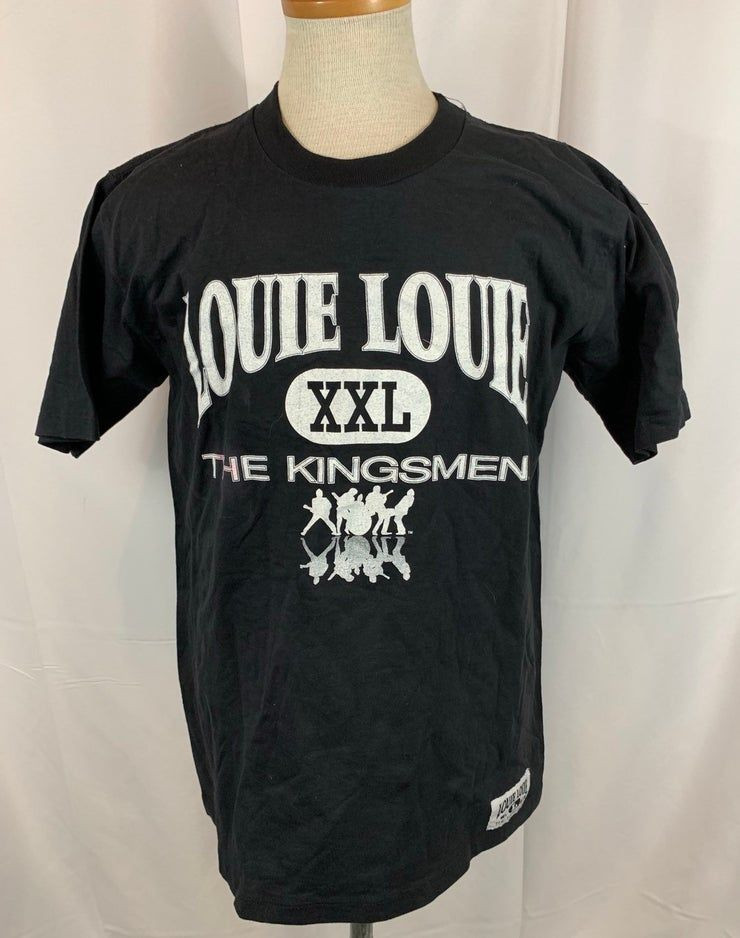 Vintage The Kingsmem Louie Louie Autographed Band Rock Concert Shirt