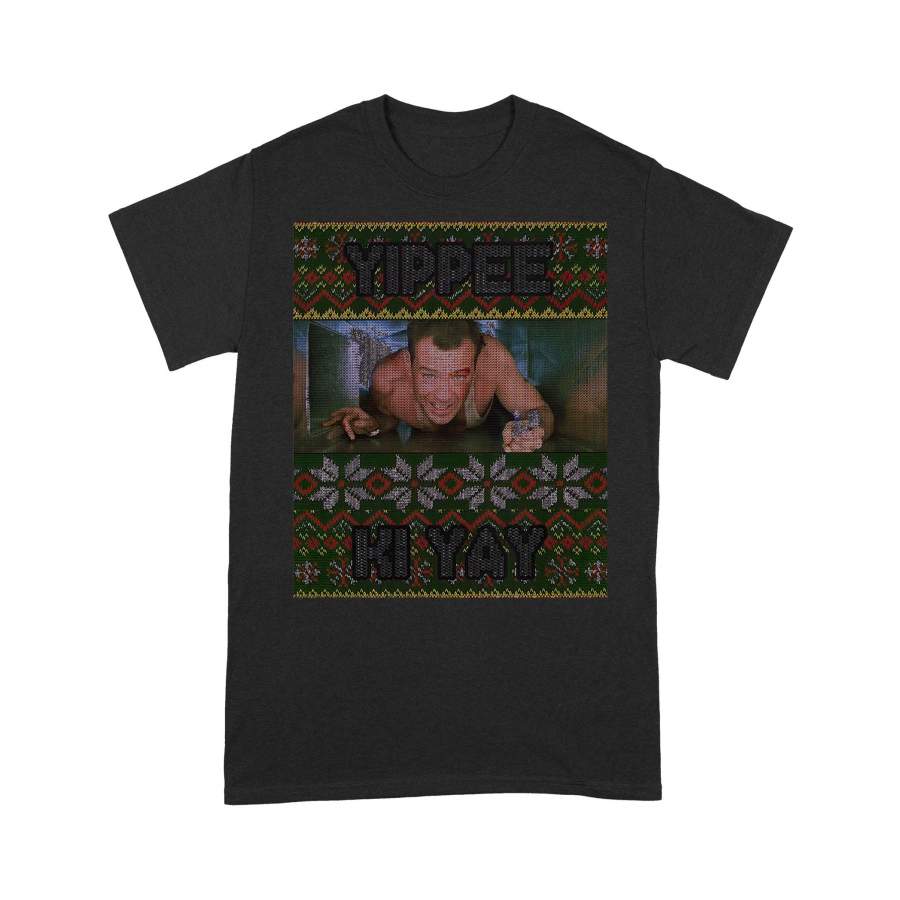 Die Hard Yippee Ki Yay Ugly Christmas T-Shirt