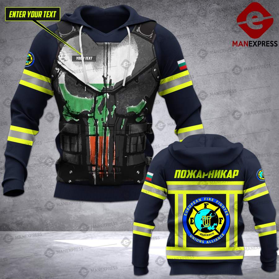 VH CUSTOMIZE BULGARY BULGARIAN FIREFIGHTER 0704 – 3D ALL OVER PRINT