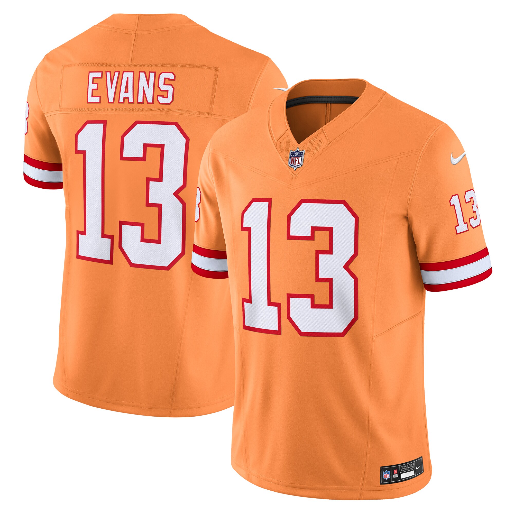 Men’s Tampa Bay Buccaneers Mike Evans Orange Vapor F.U.S.E. Limited Jersey