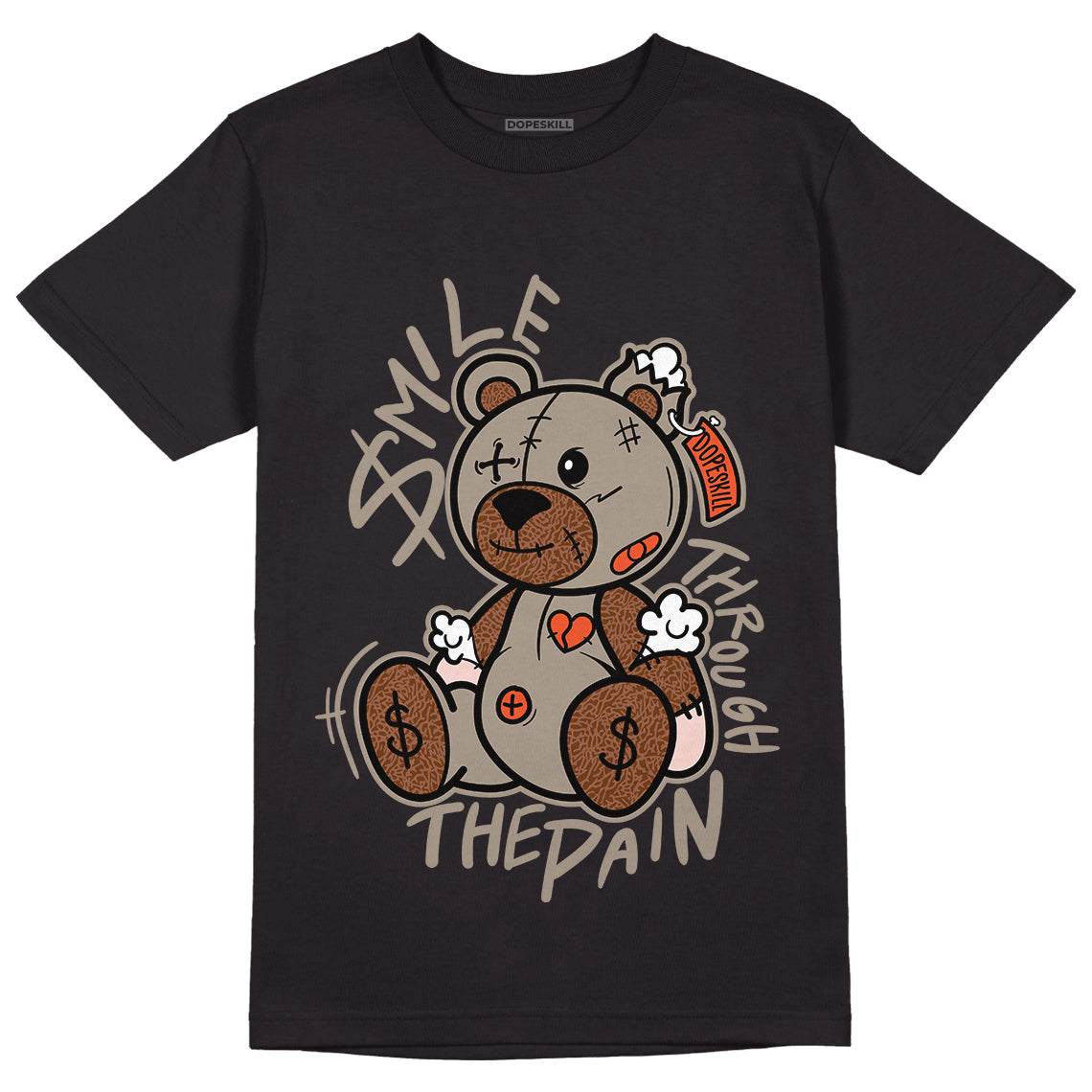 Jordan 3 “Desert Elephant” Dopeskill T-Shirt Bean Graphic