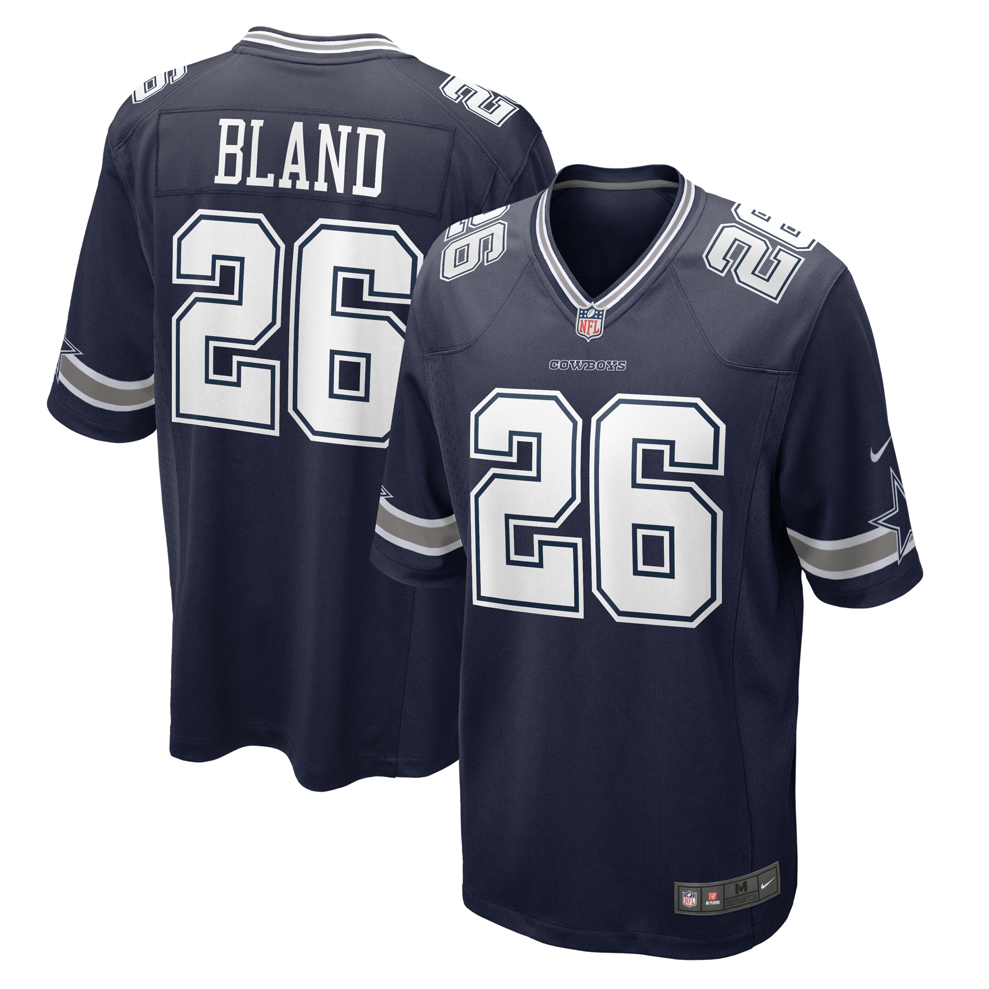 DaRon Bland Dallas Cowboys Player Game Jersey – Navy