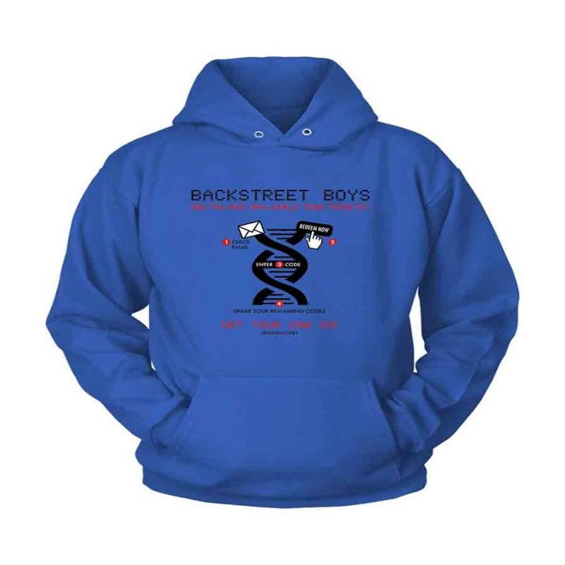 Backstreet Boys Dna Codes Unisex Hoodie