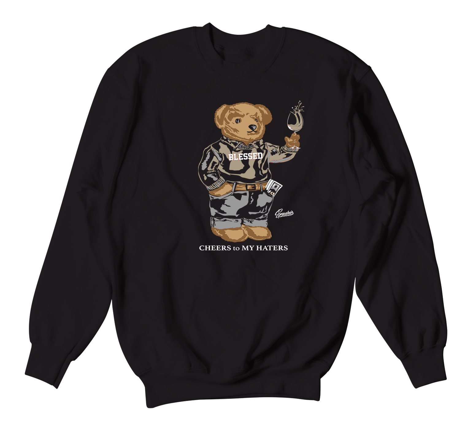 Yeezy 500 Stone Cheers Bear Sweater