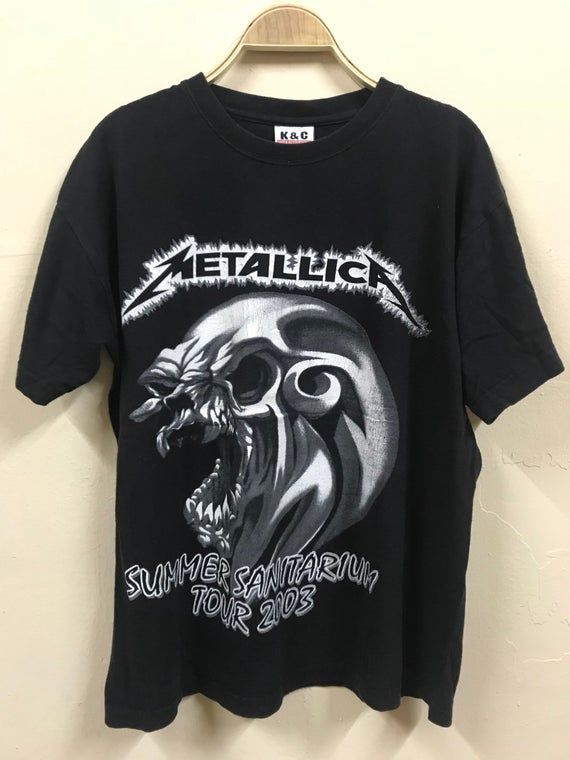 Metallica Summer Sanitarium Tour Shirt – Rock Band Merch