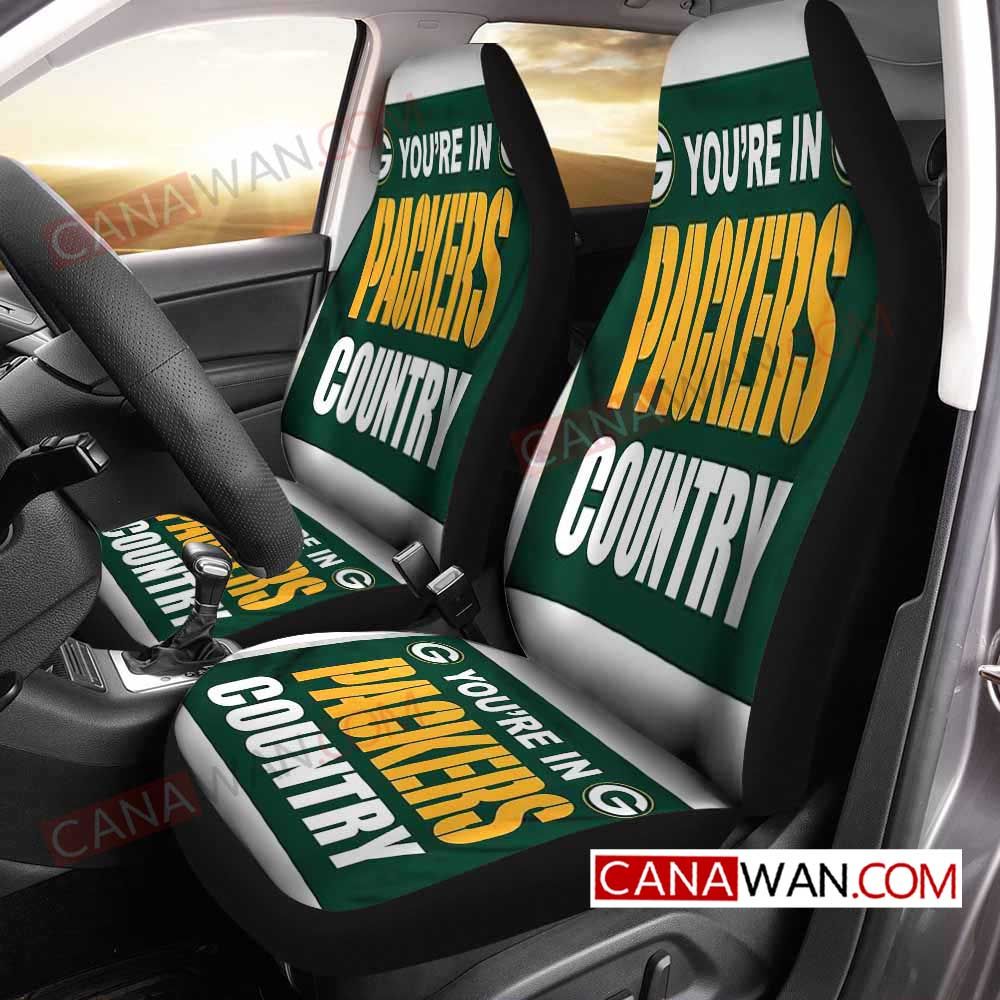 Green Bay Packers Style172 3D Customized Personalized Car Seat Cover