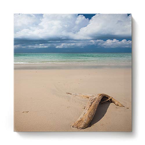 Beach Scenery Home Decor – Square Canvas