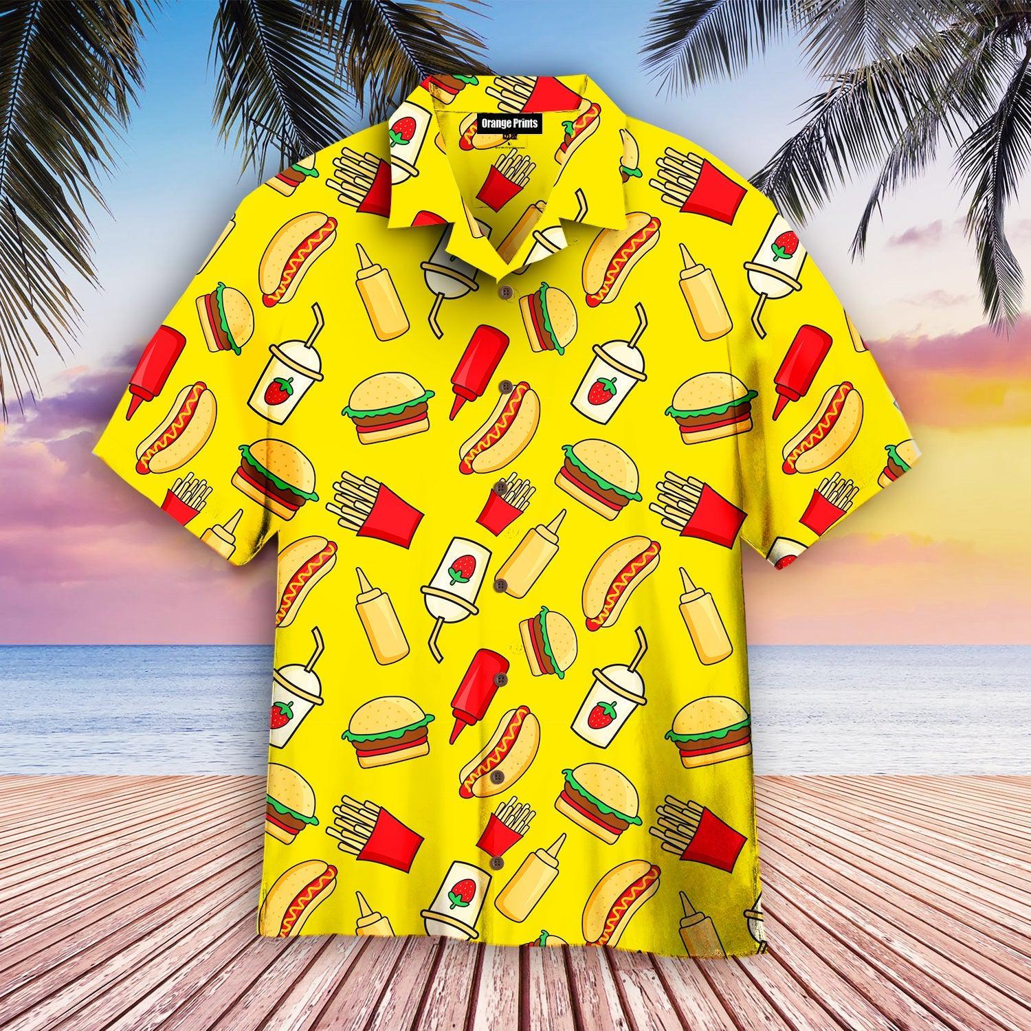 Funny Fast Food Hawaii Shirt For Men Women Ha10371